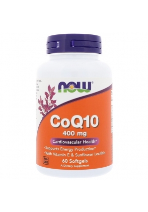 CoQ10 400 мг 60 капс (NOW)