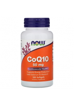 CoQ10 50 мг 100 капс (NOW)