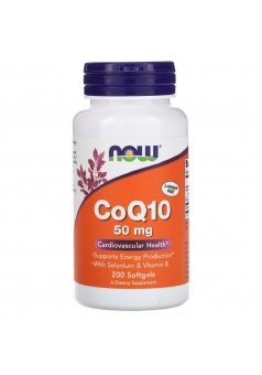 CoQ10 50 мг 200 капс (NOW)