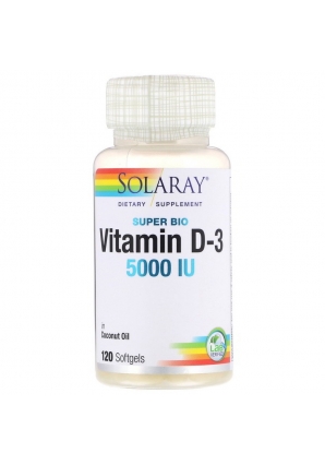 Vitamin D-3 5000 МЕ 120 капс (Solaray)