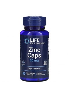 Zinc Caps 50 мг 90 капс (Life Extension)