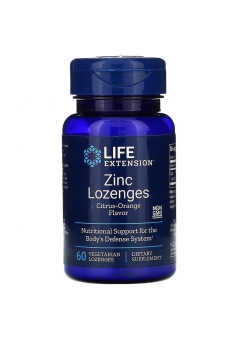 Zinc Lozenges 60 леденцов (Life Extension)