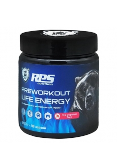 Pre-Workout Life Energy 200 гр (RPS Nutrition)