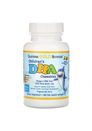 Children's DHA Chewables 180 капс (California Gold Nutrition)