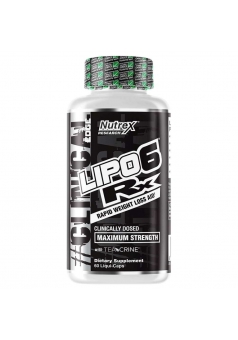 Lipo-6 Rx 60 капс (Nutrex)