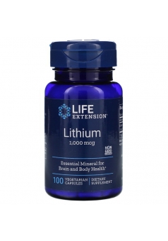 Lithium 1000 мкг 100 капс (Life Extension)