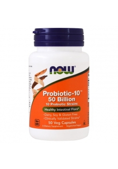 Probiotic-10 50 Billion 50 капс (NOW)