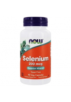 Selenium 200 мкг 90 капс (NOW)