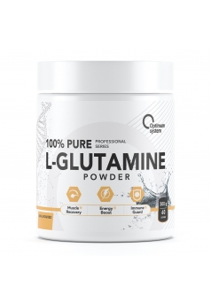 100% Pure Glutamine Powder 300 грамм (Optimum System)