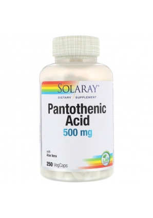 Pantothenic Acid 500 мг 250 капс (Solaray)