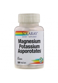 Magnesium Potassium Asporotates 120 капс (Solaray)