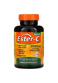 Ester-C with Citrus Bioflavonoids 1000 мг 120 вег.табл (American Health)