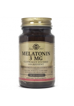 Melatonin 3 мг 60 жев.табл. (Solgar)