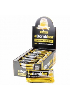 Протеиновый батончик глазированный Bombbar в шоколаде 30 шт 40 гр (BomBBar)