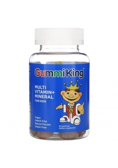 Multi Vitamin + Mineral for Kids 60 жев. конфет (GummiKing)