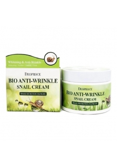 Био-крем против морщин с экстрактом улитки Bio Anti-Wrinkle Snail Cream 100 гр (Deoproce)
