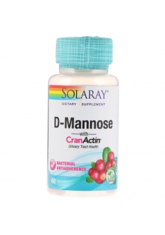 D-Mannose with CranActin Urinary Tract Health 60 капс (Solaray)