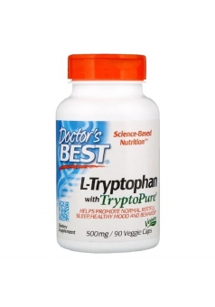 L-Tryptophan with TryptoPure 500 мг 90 капс (Doctor's Best)