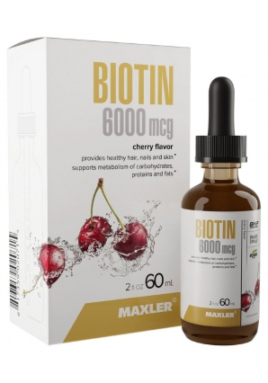 Biotin 6000 мкг 60 мл (Maxler)