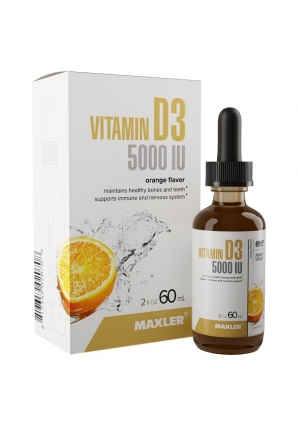 Vitamin D3 5000 МЕ 60 мл (Maxler)
