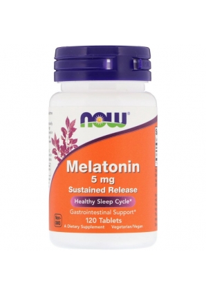 Melatonin Sustained Release 5 мг 120 табл (NOW)
