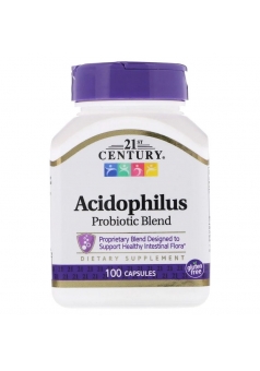 Acidophilus Probiotic Blend 100 капс (21st Century)