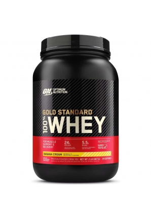 100% Whey Gold standard 909 гр. 2lb (Optimum nutrition)