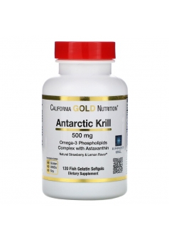 Antarctic Krill 500 мг 120 капс (California Gold Nutrition)