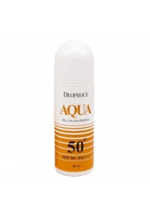 Эссенция солнцезащитная роликовая Aqua Roll On Sun Essence SPF50+ PA+++ 80 мл (Deoproce)