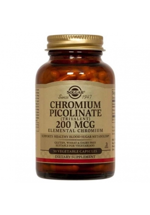 Chromium Picolinate 200 мкг 90 капс (Solgar)