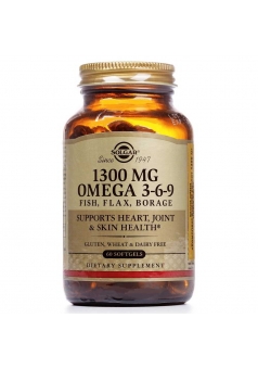 Omega 3-6-9 1300 мг 60 капс (Solgar)