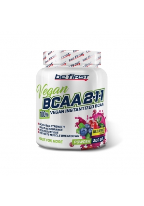 BCAA 2:1:1 Vegan Instantized Powder 200 гр (Be First)