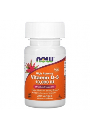 Vitamin D3 10000 UI 240 капс (NOW)