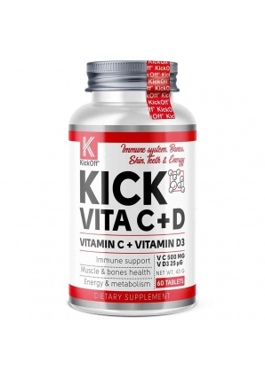 Kick Vita C + D 60 табл (KickOff Nutrition)