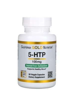 5-HTP Mood Support Griffonia Simplicifolia Extract from Switzerland 100 мг 90 капс (California Gold Nutrition)