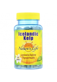 Icelandic Kelp 250 табл (Nature's Life)