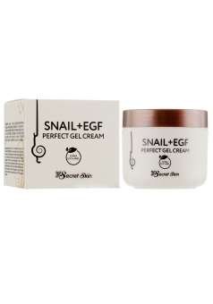 Крем-гель для лица с экстрактом улитки Snail + EGF Perfect Gel Cream 50 мл (Secret Skin)
