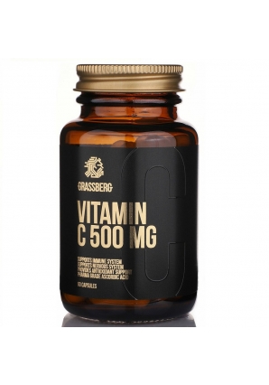 Vitamin C 500 мг 60 капс (Grassberg)