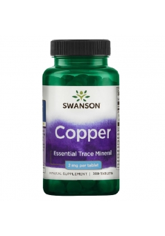Copper 2 мг 300 табл (Swanson)