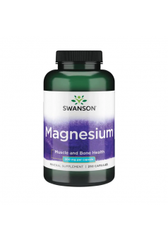 Magnesium 200 мг 250 капс (Swanson)