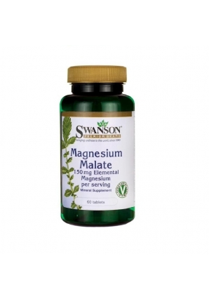 Magnesium Malate 150 мг 60 табл (Swanson)