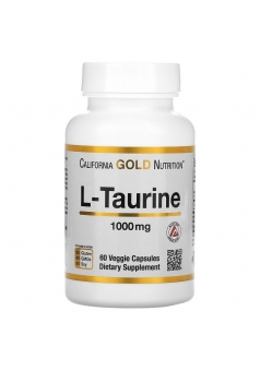 L-Taurine 1000 мг 60 капс (California Gold Nutrition)