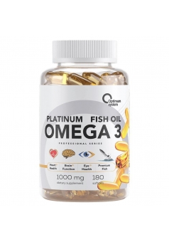 Omega 3 Platinum Fish Oil 180 капс (Optimum System)