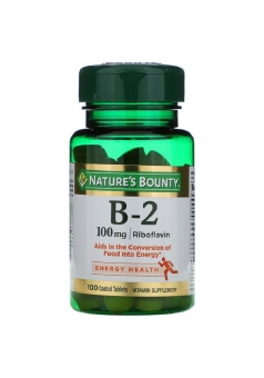 Vitamin B-2 100 мг 100 табл (Nature's Bounty)