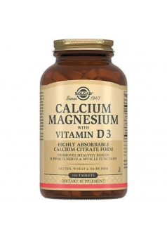 Calcium Magnesium with Vitamin D3 150 табл (Solgar)