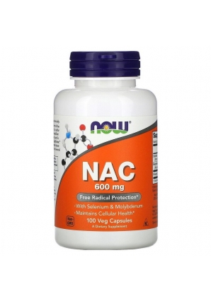 NAC 600 мг 100 капс (NOW)