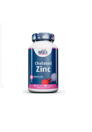 Chelated Zinc 30 мг 100 табл (Haya Labs)