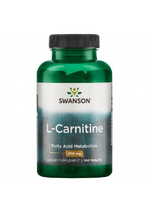 L-Carnitine 500 мг 100 табл (Swanson)