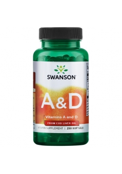 Vitamin A & D 250 капс (Swanson)