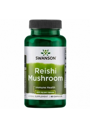 Reishu Mushroom 600 мг 60 капс (Swanson)